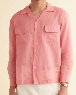 Shirts<BODE Voile Havana Shirt Pink