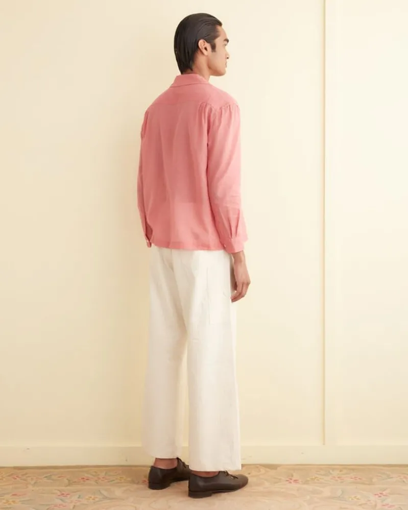 Shirts<BODE Voile Havana Shirt Pink