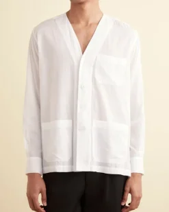 Shirts<BODE Voile Roberto Shirt - White