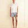 Shirts<BODE Voile Short Sleeve Shirt White