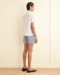 Shirts<BODE Voile Short Sleeve Shirt White