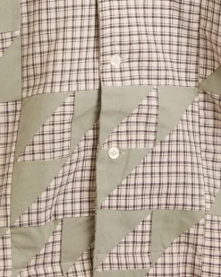 Shirts<BODE Wandering Lover Quilt Long Sleeve Shirt - Mint