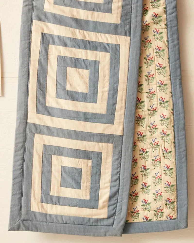 Accessories<BODE White House Steps Quilt Scarf
