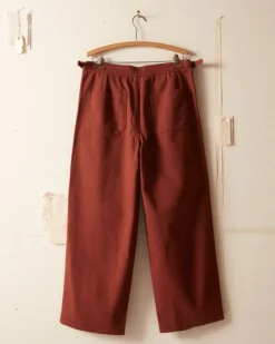 Trousers & Pants<BODE Wide Leg Snap Trousers - Cinnamon