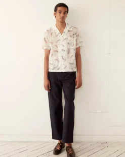 Shirts<BODE Wiggley Short Sleeve Shirt White