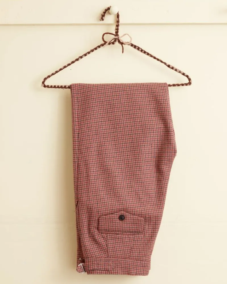 Trousers & Pants<BODE Wild Salmon Trousers - 28 Burgundy
