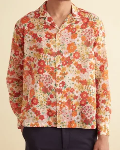Shirts<BODE Wildflower Long Sleeve Shirt Multi