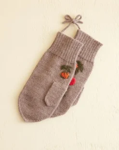 Accessories<BODE Wildflower Mittens Brown