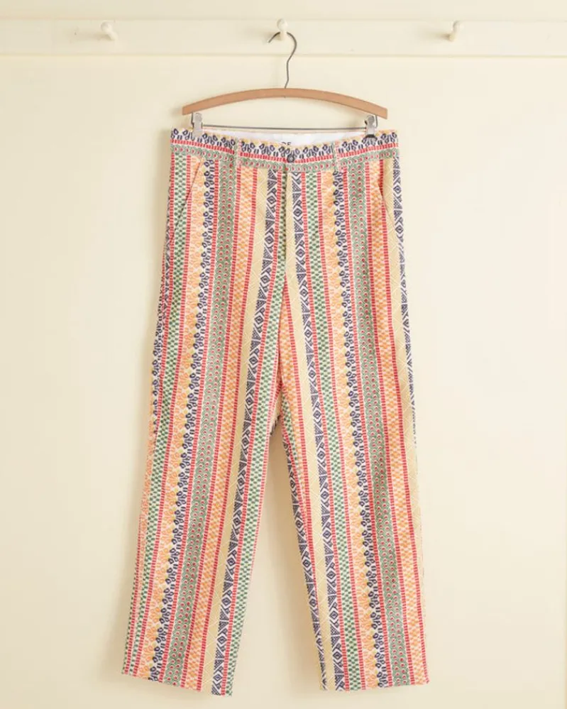 Trousers & Pants<BODE Wildflower Stripe Trousers Multi