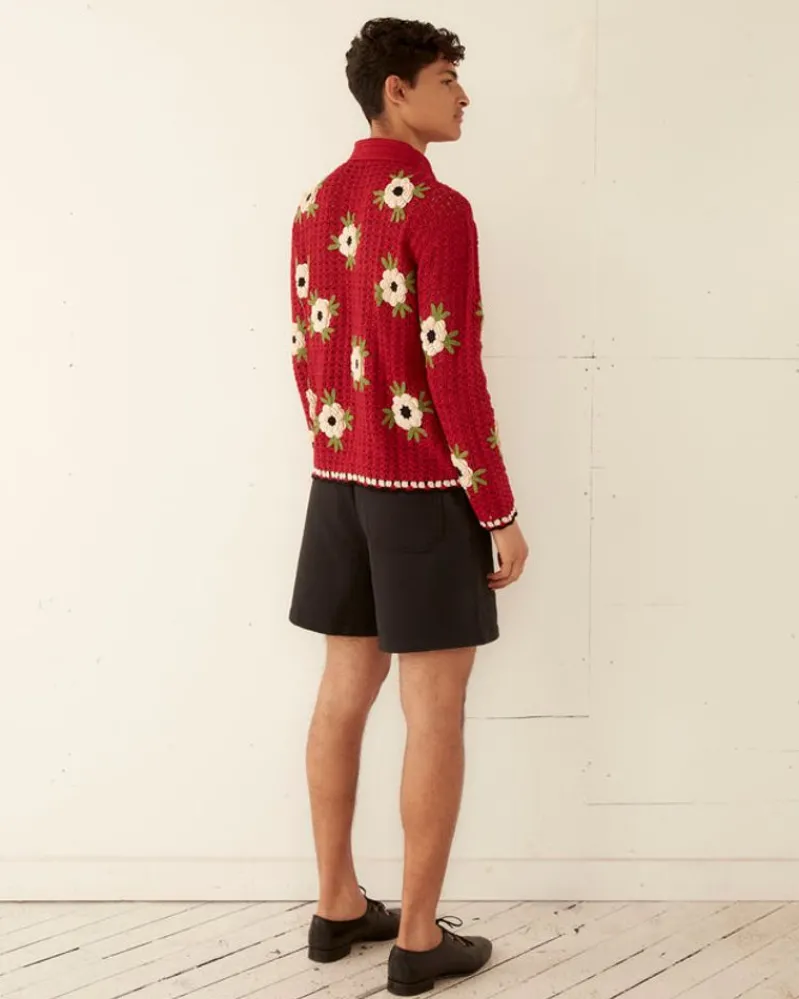 Knitwear<BODE Winchester Rose Long Sleeve Shirt