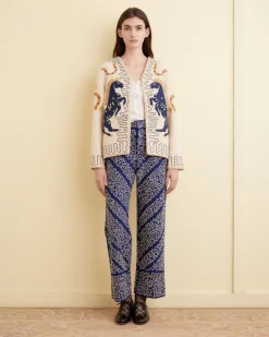 Outerwear<BODE Winter Stallion Jacket Cream