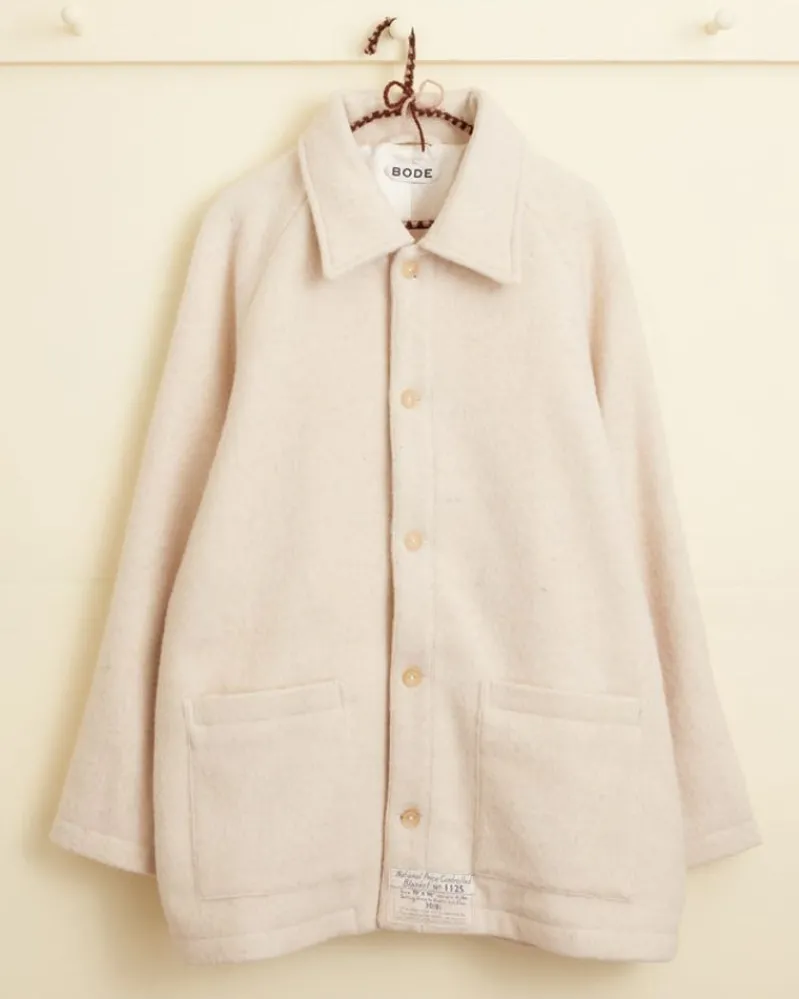 Outerwear<BODE Wool Act Jacket - L Cream
