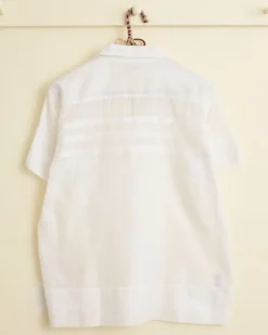 Shirts<BODE Zephyr Cotton Short Sleeve Shirt - Xs White