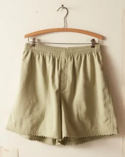 Shorts<BODE Zig-Zag Hem Shorts - Mint