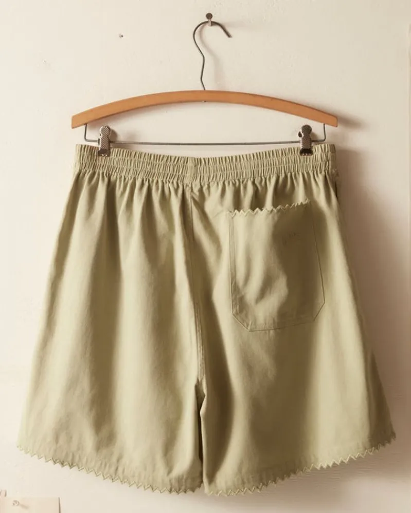 Shorts<BODE Zig-Zag Hem Shorts - Mint